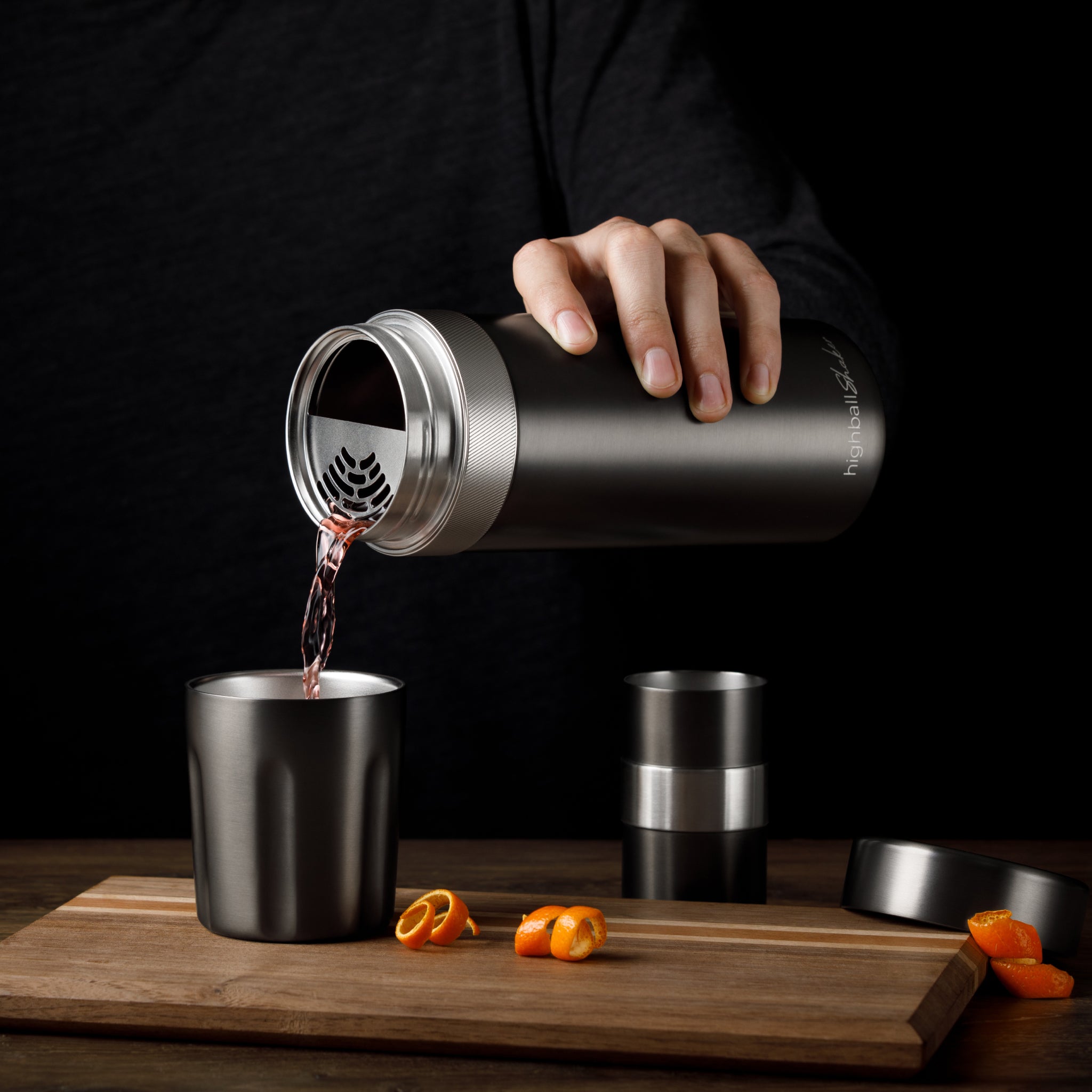 Custom Engraved Highball Shaker™