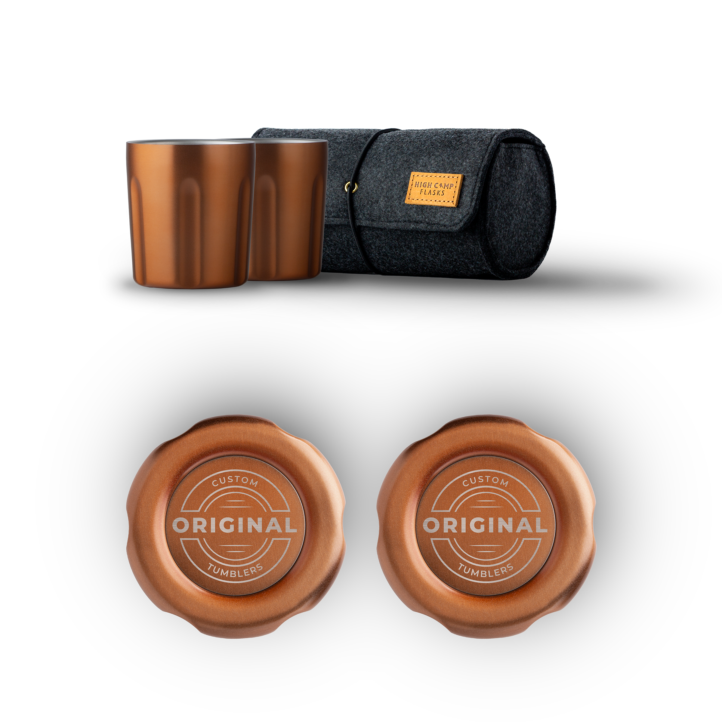 Custom Engraved Firelight Tumbler 2-Pack