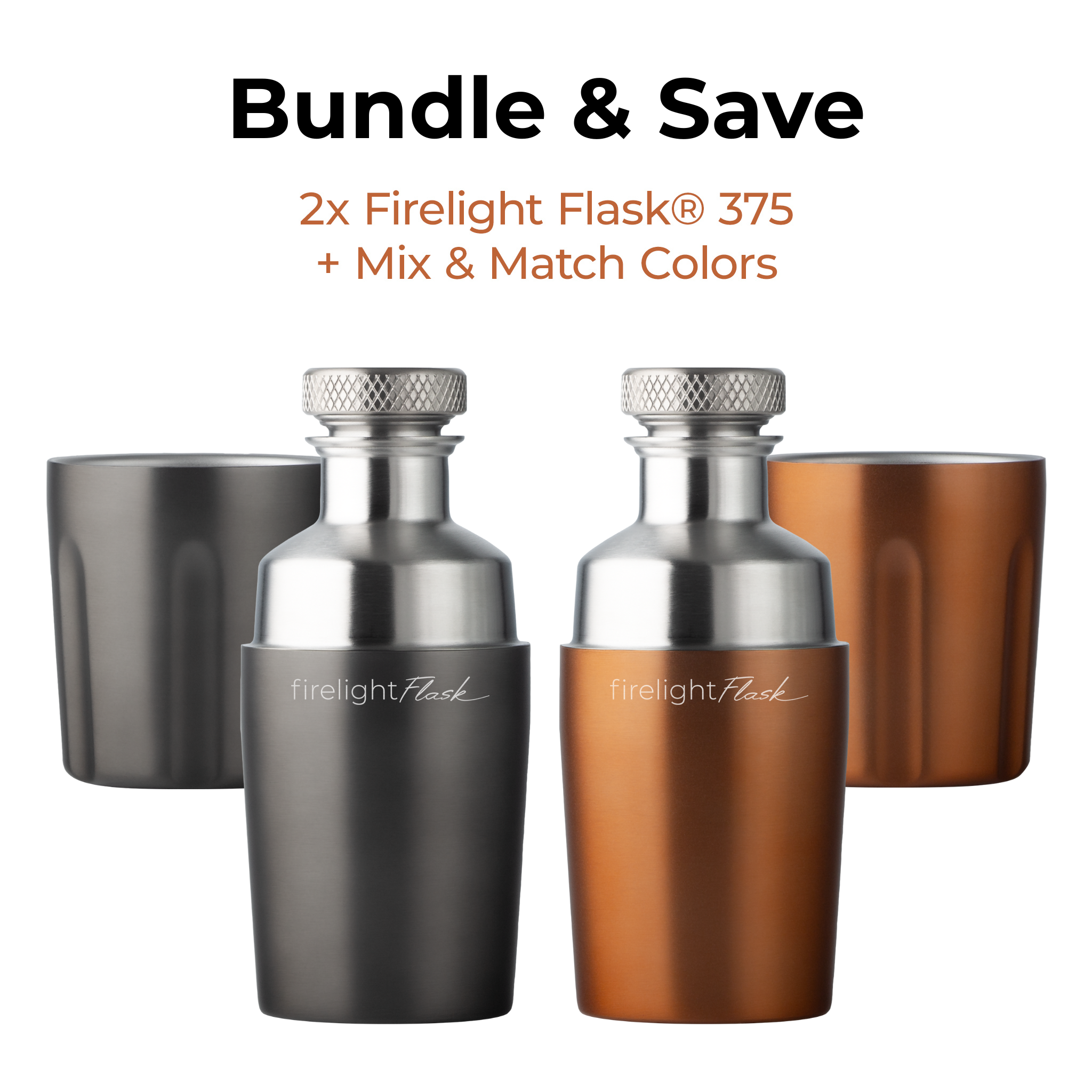 Firelight Flask® 375 For Two Bundle