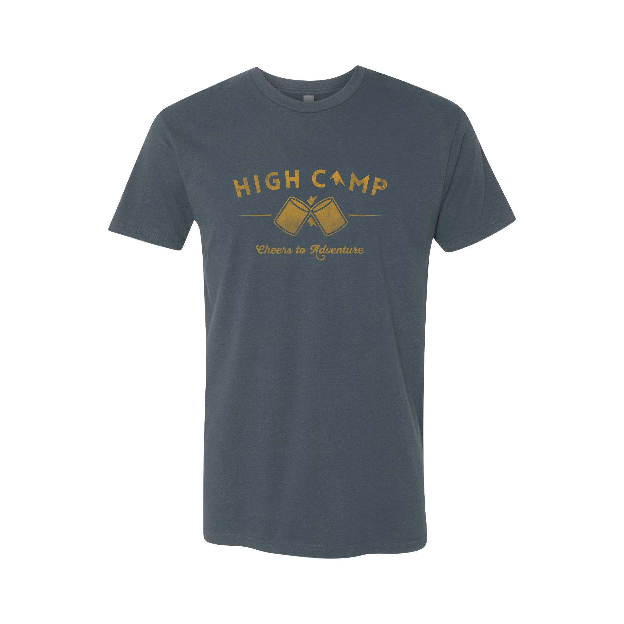 Cheers to Adventure - Heathered Tri-Blend Tee