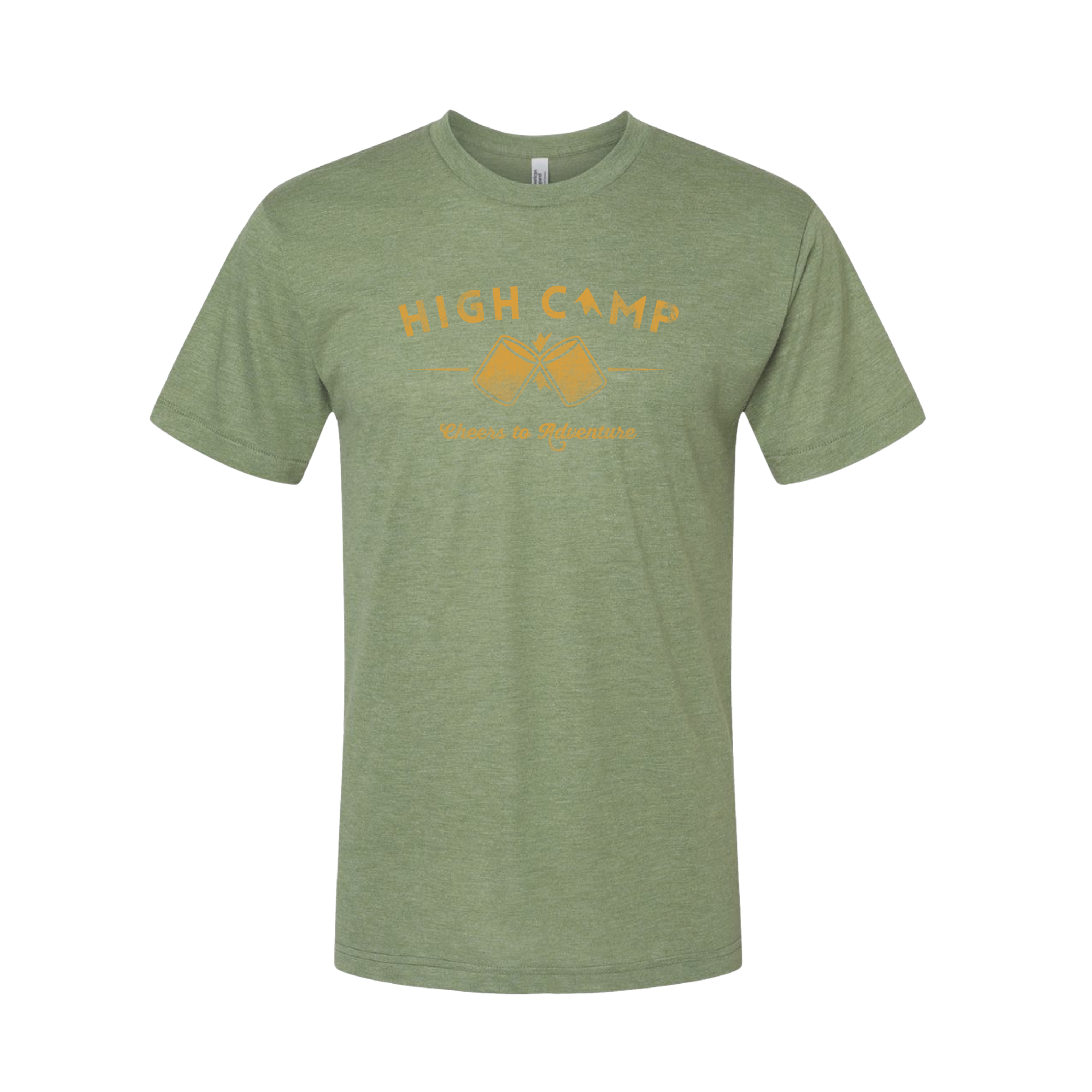 Cheers to Adventure - Heathered Tri-Blend Tee