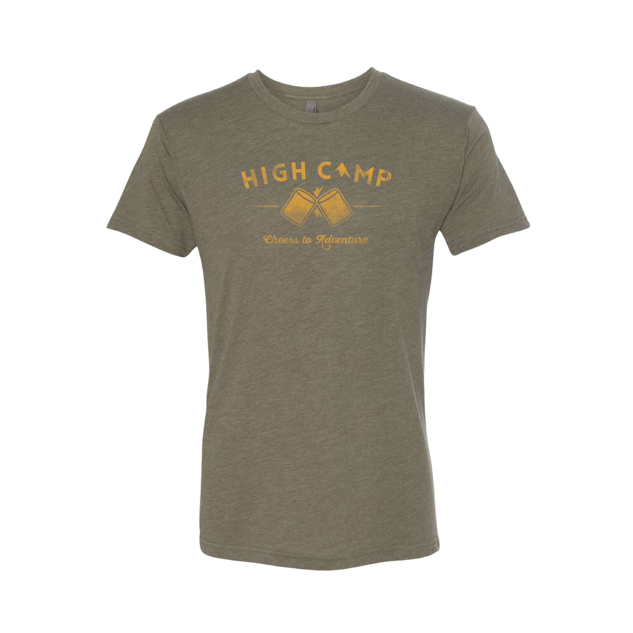 Cheers to Adventure - Heathered Tri-Blend Tee