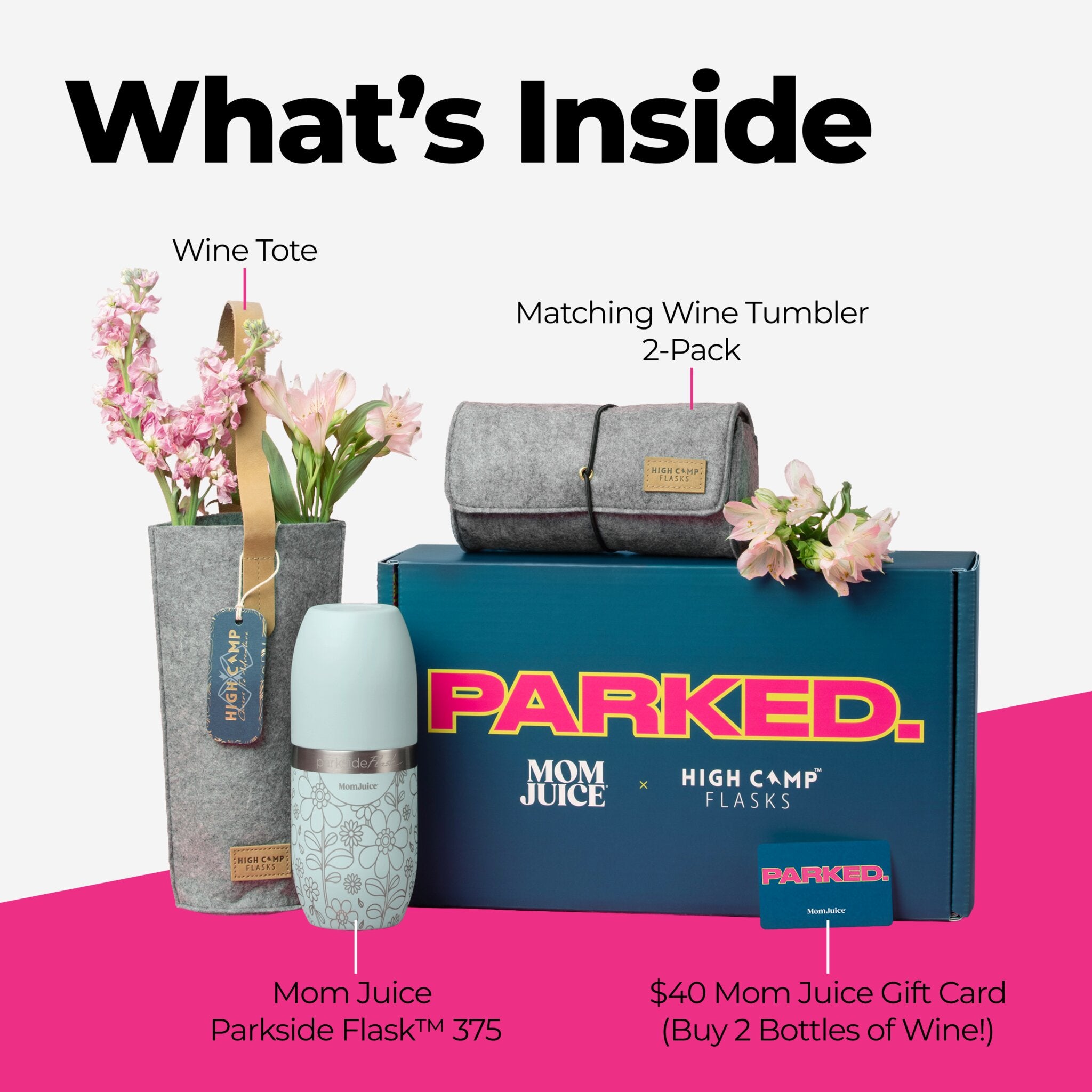 Mom Juice PARKED. Gift Bundle