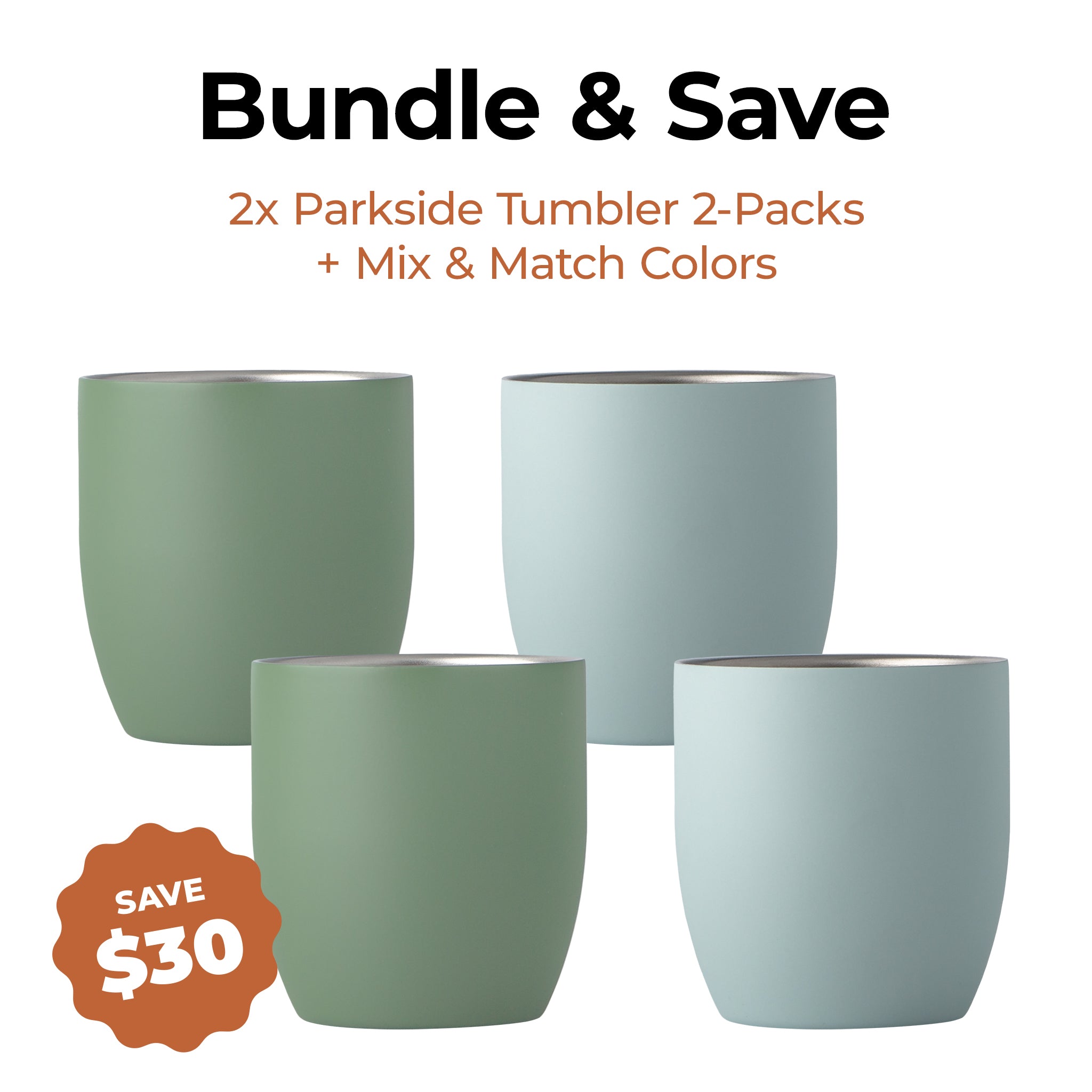 Parkside Tumbler 4-Pack