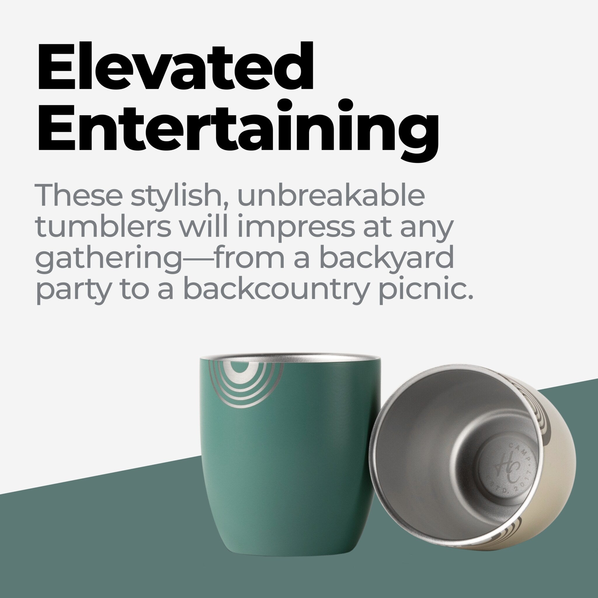 Vintage Spirits Parkside Tumbler 2-Pack
