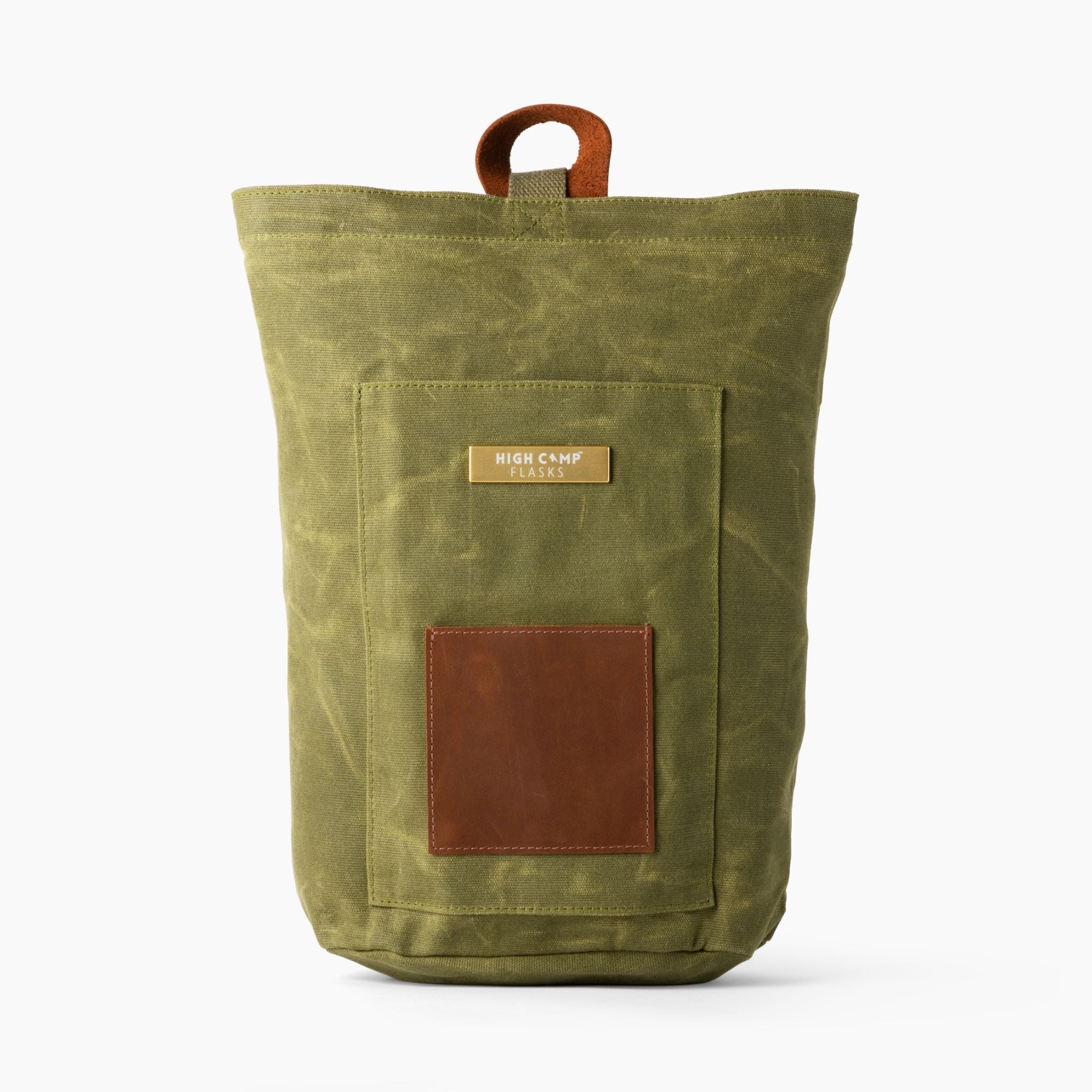 Twin Carry Tote: Two-Item Flask & Wine Carrier | High Camp