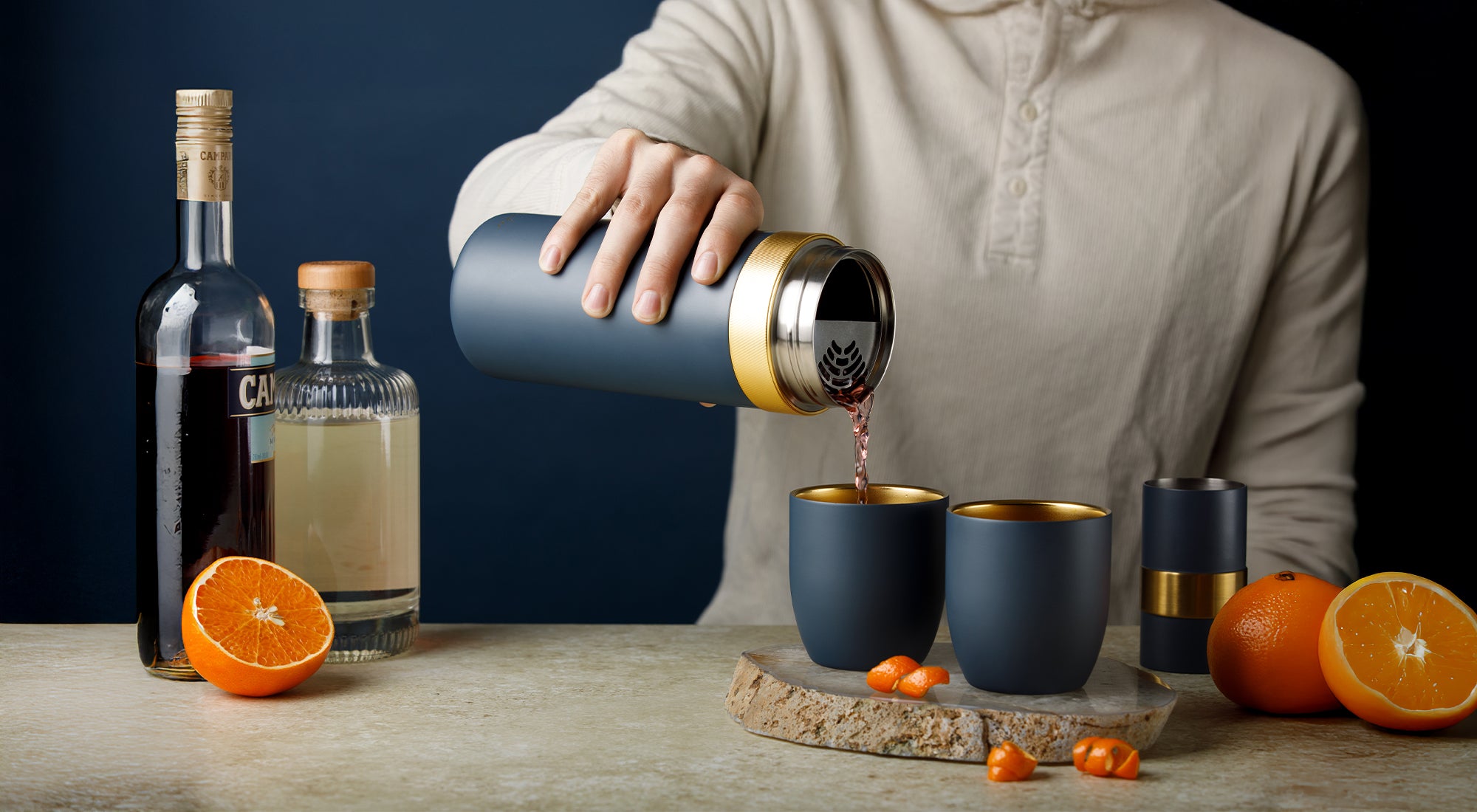 Parkside Flask disassembled product image