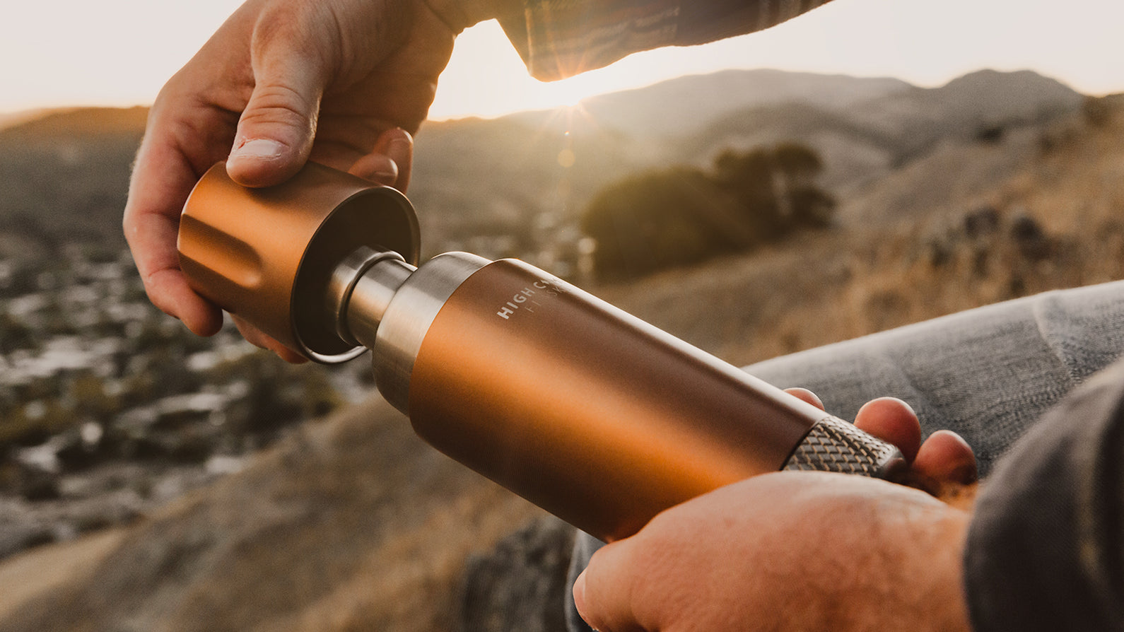 Torch™ Flask The Reinvented Pocket Flask High Camp Flasks