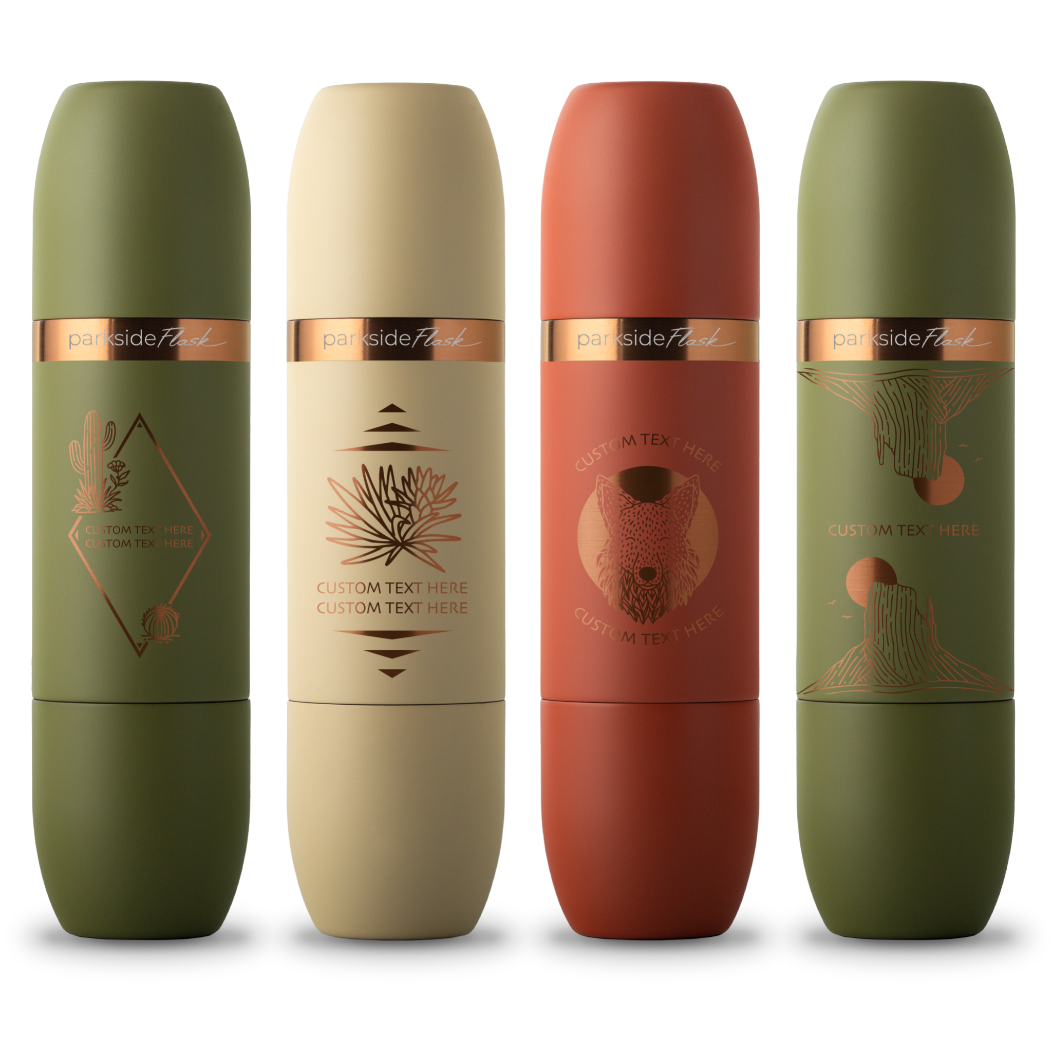 Custom Engraved Parkside Flask™ Mojave Edition