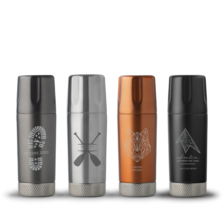 Unique Flasks Custom Torch™ Flask - The Reinvented Pocket Flask | High Camp Flasks
