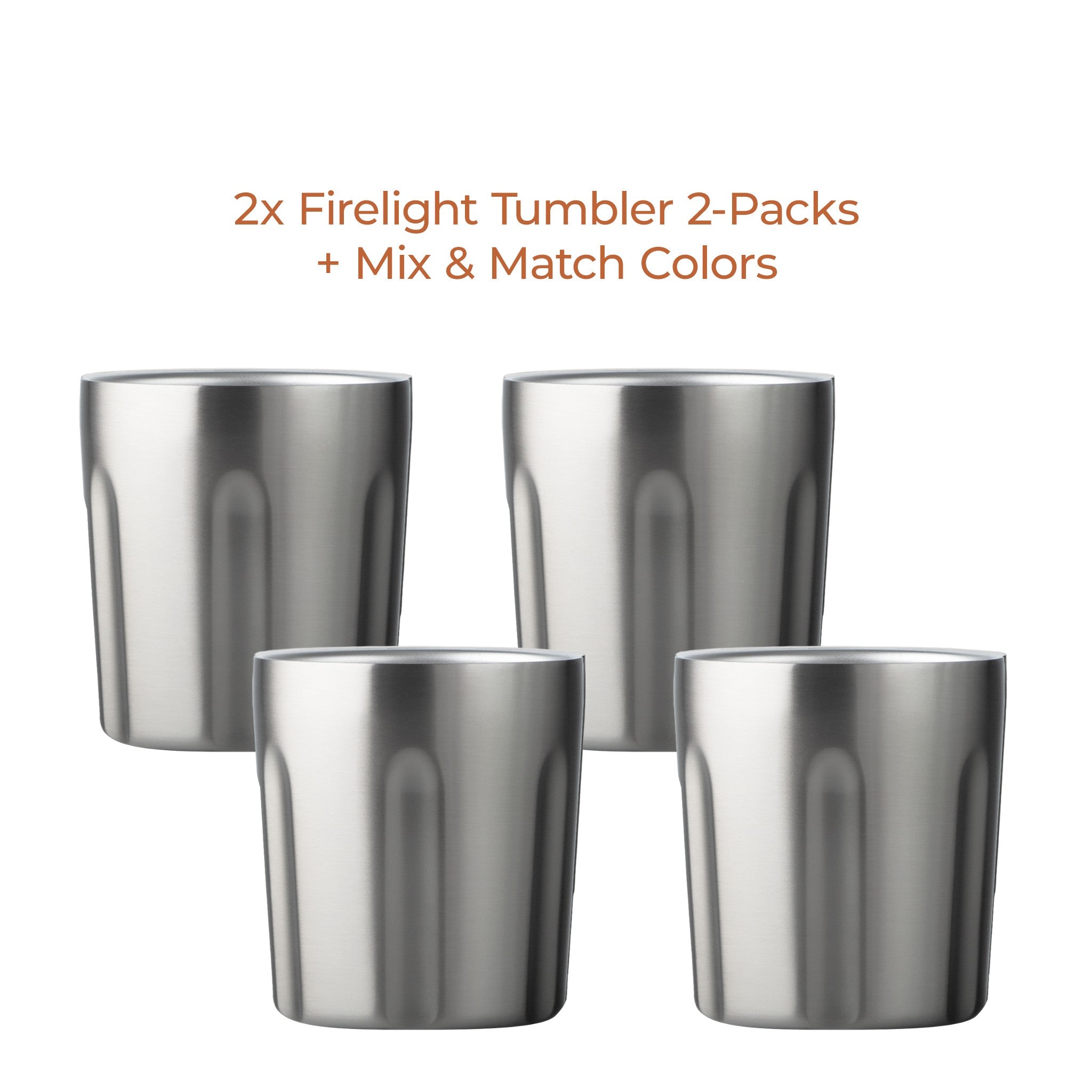 Firelight Tumbler 4-Pack
