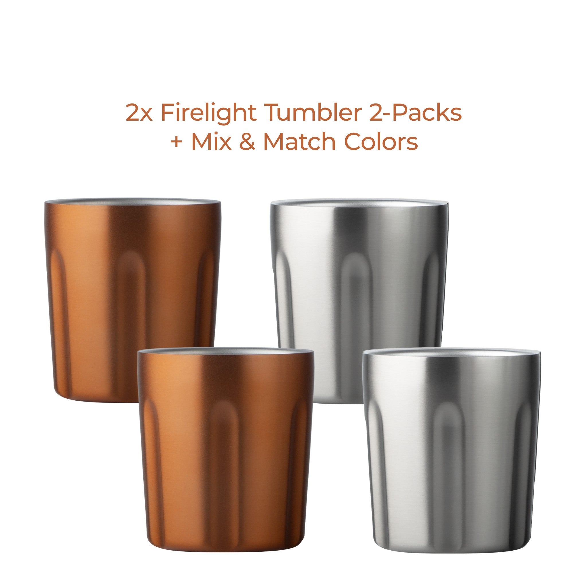 Firelight Tumbler 4-Pack