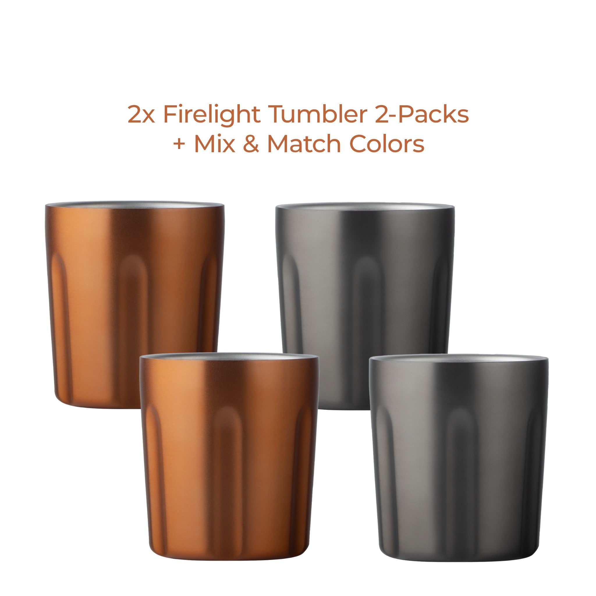 Firelight Tumbler 4-Pack