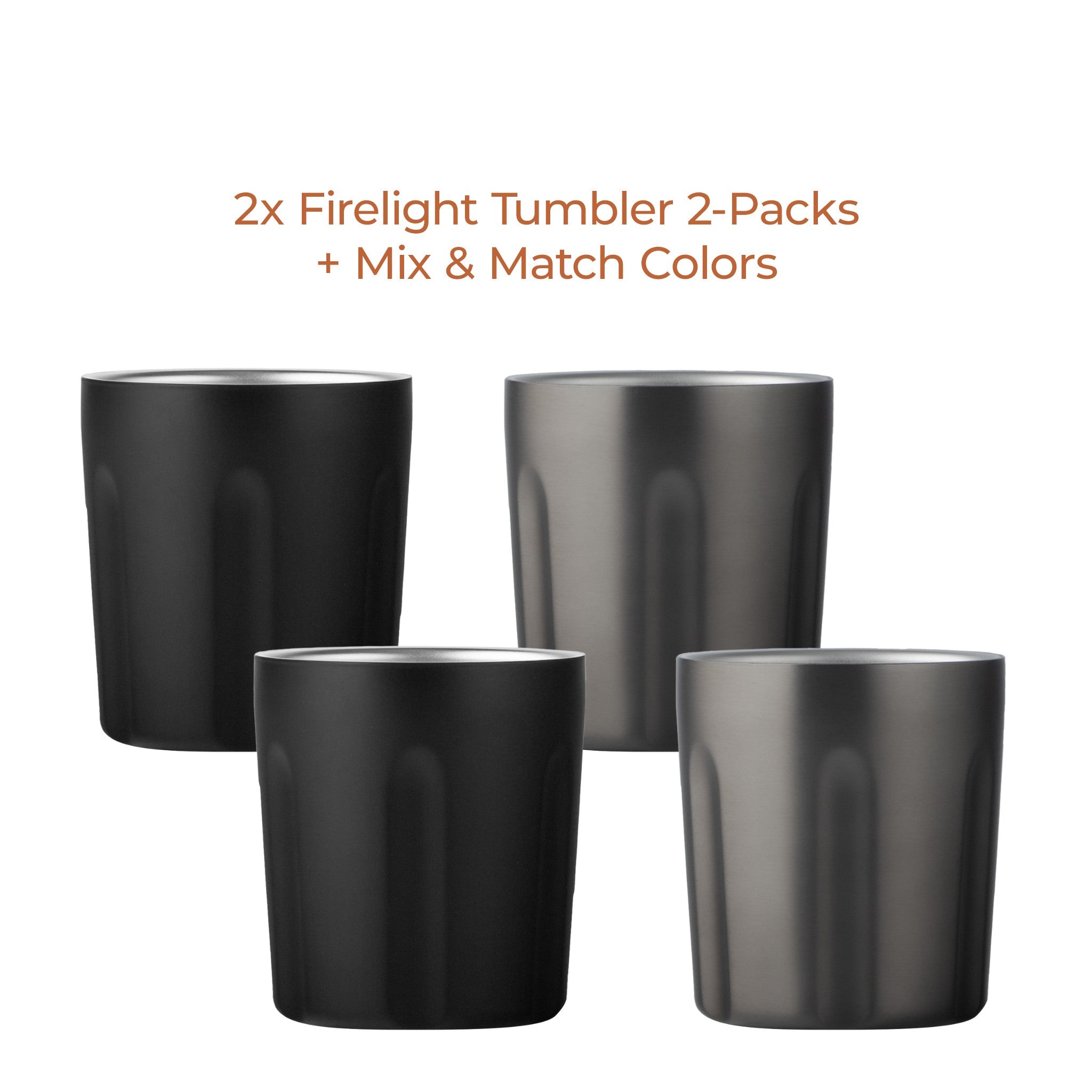 Firelight Tumbler 4-Pack