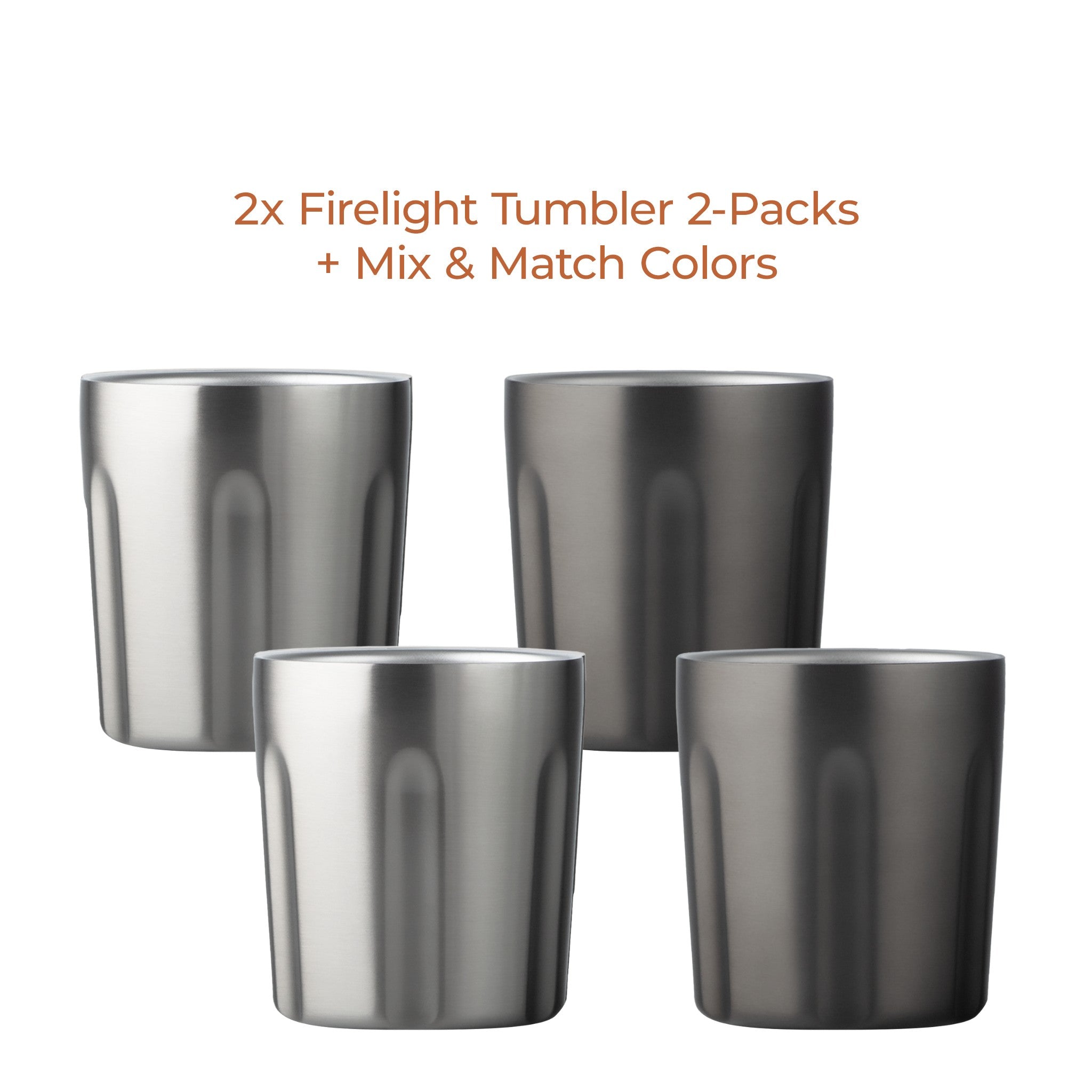 Firelight Tumbler 4-Pack