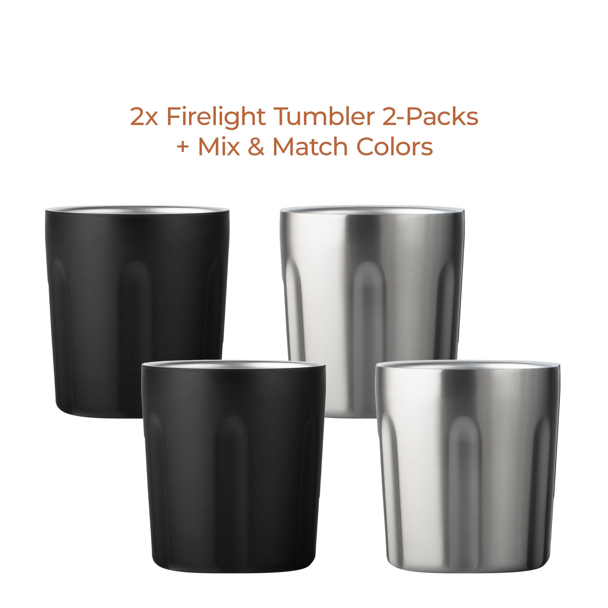 Firelight Tumbler 4-Pack