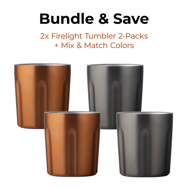 Firelight Tumbler 4-Pack