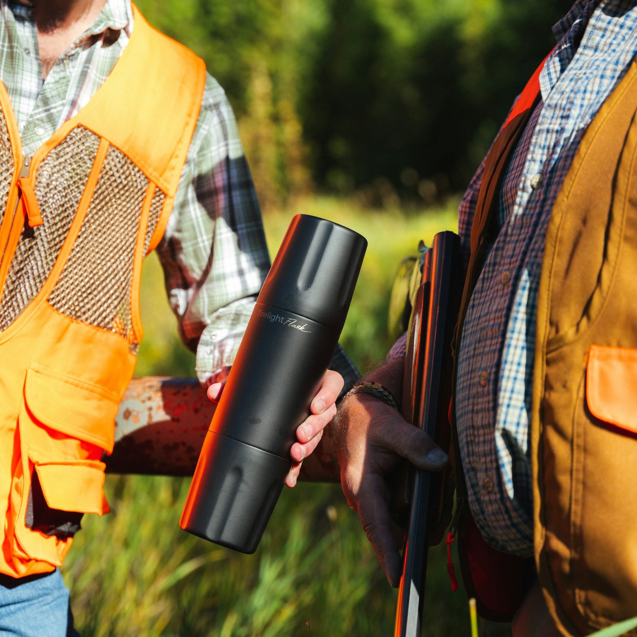 Firelight Flask® - Premium Flask w/ Tumblers | High Camp