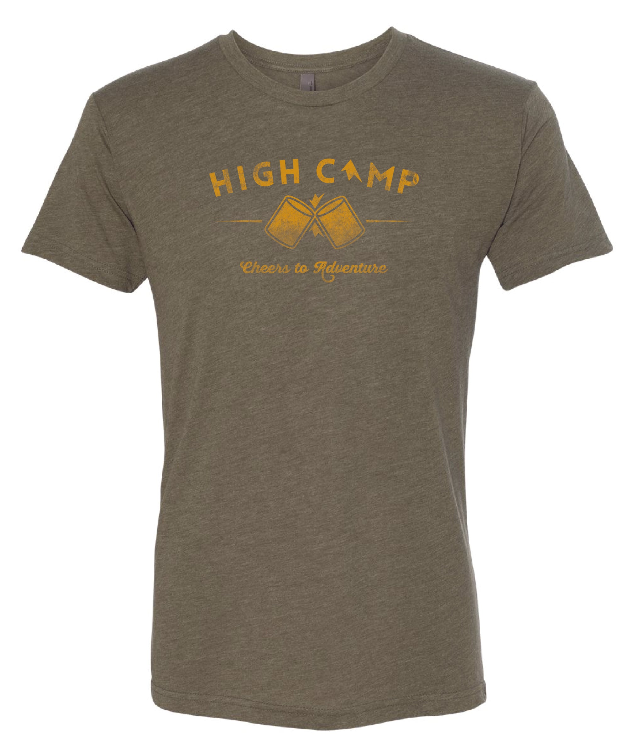 Cheers to Adventure - Heathered Tri-Blend Tee