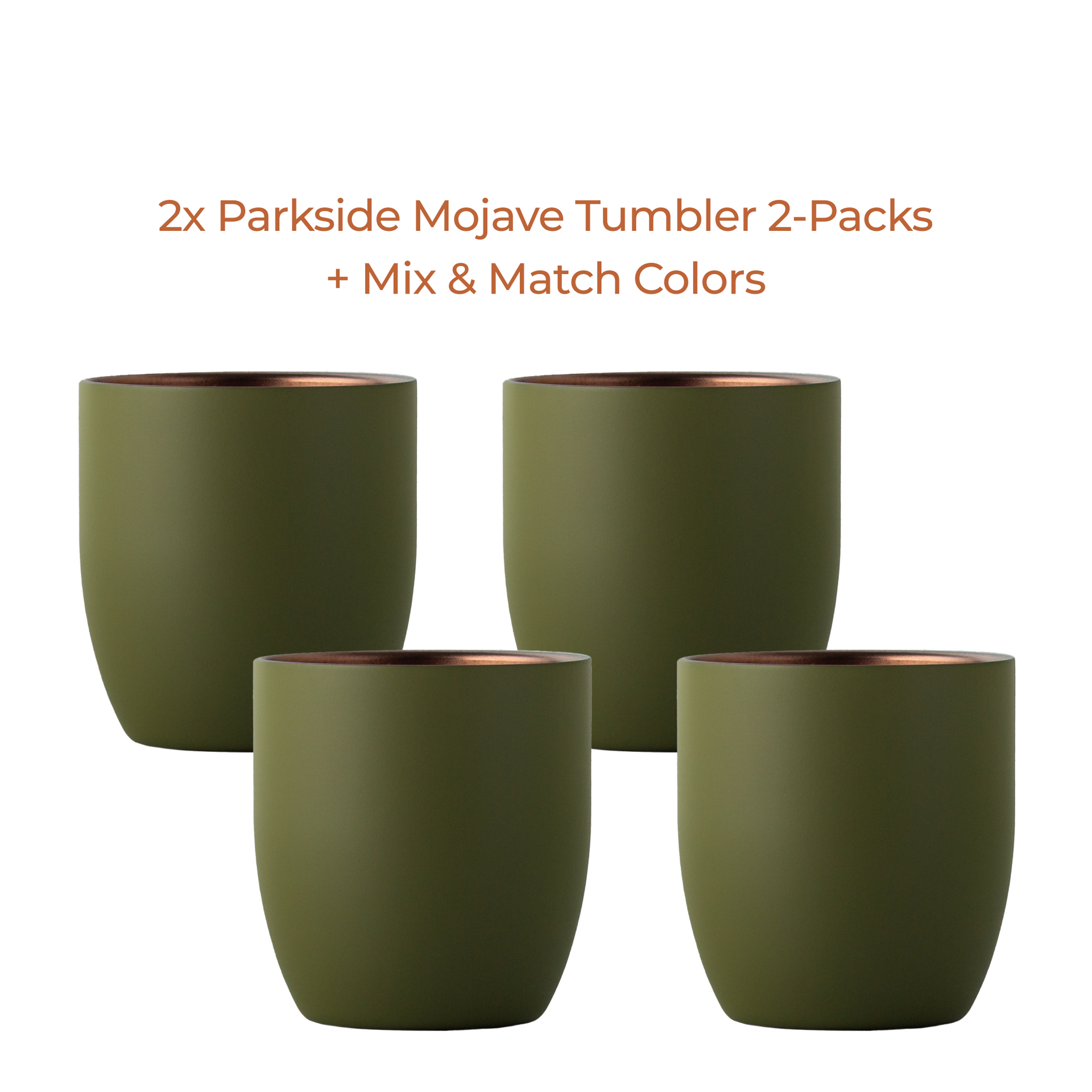 Mojave Edition Tumbler 4 Pack