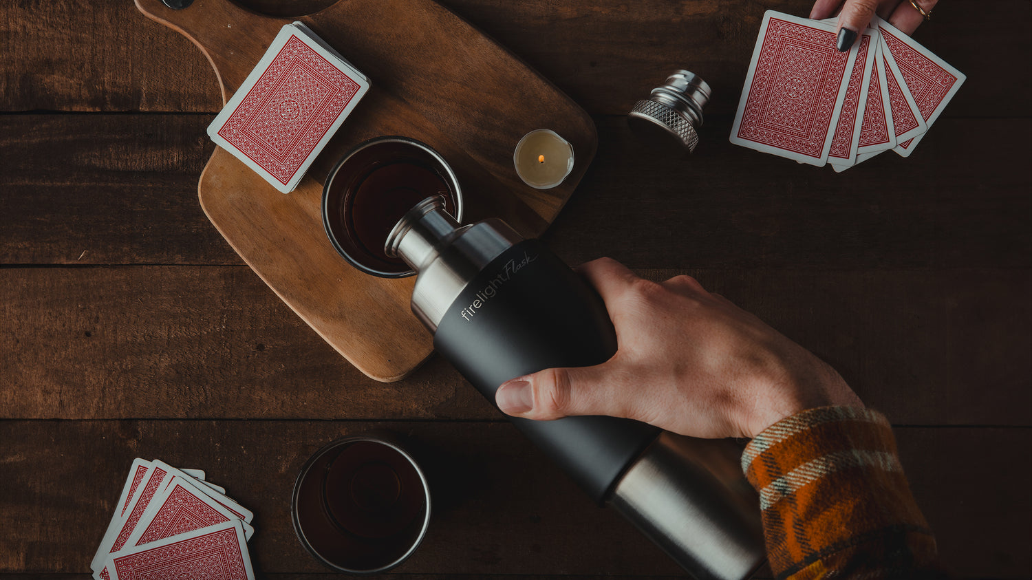 The High Camp Firelight 750 Flask: Designed To Hold A Full Bottle Of Whiskey