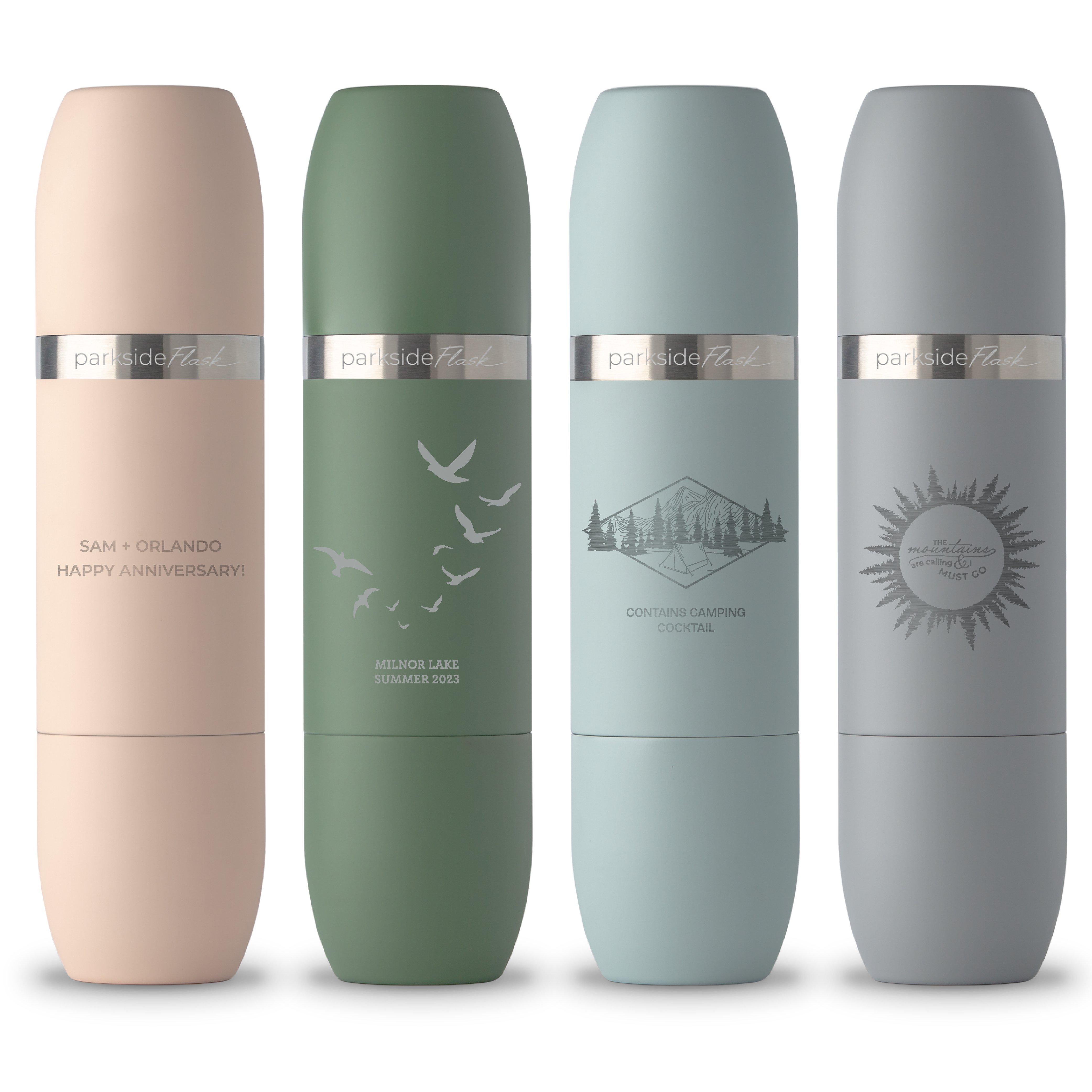 Jack Carr X High Camp Firelight Flask Set