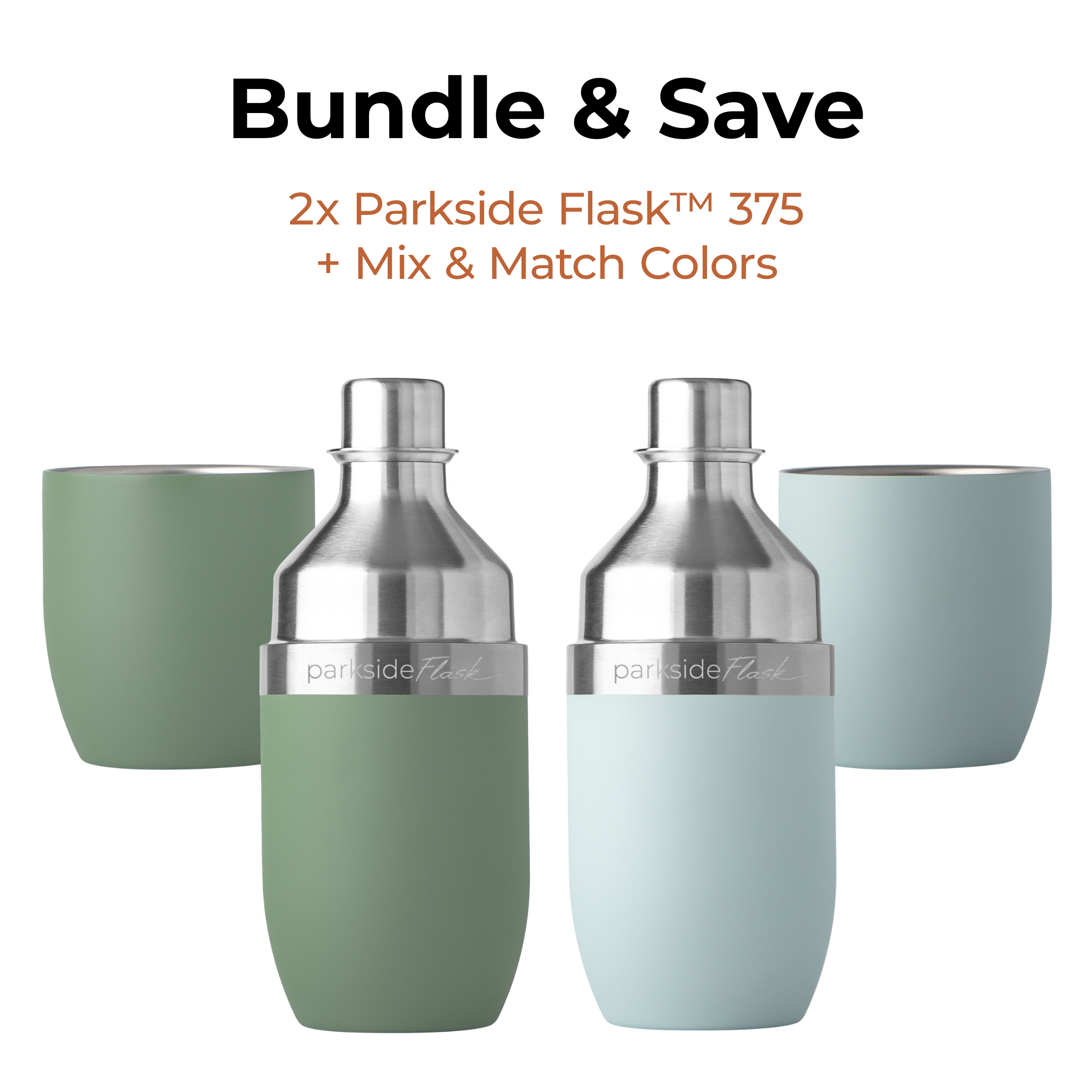 Parkside Flask™ 375 For Two Bundle