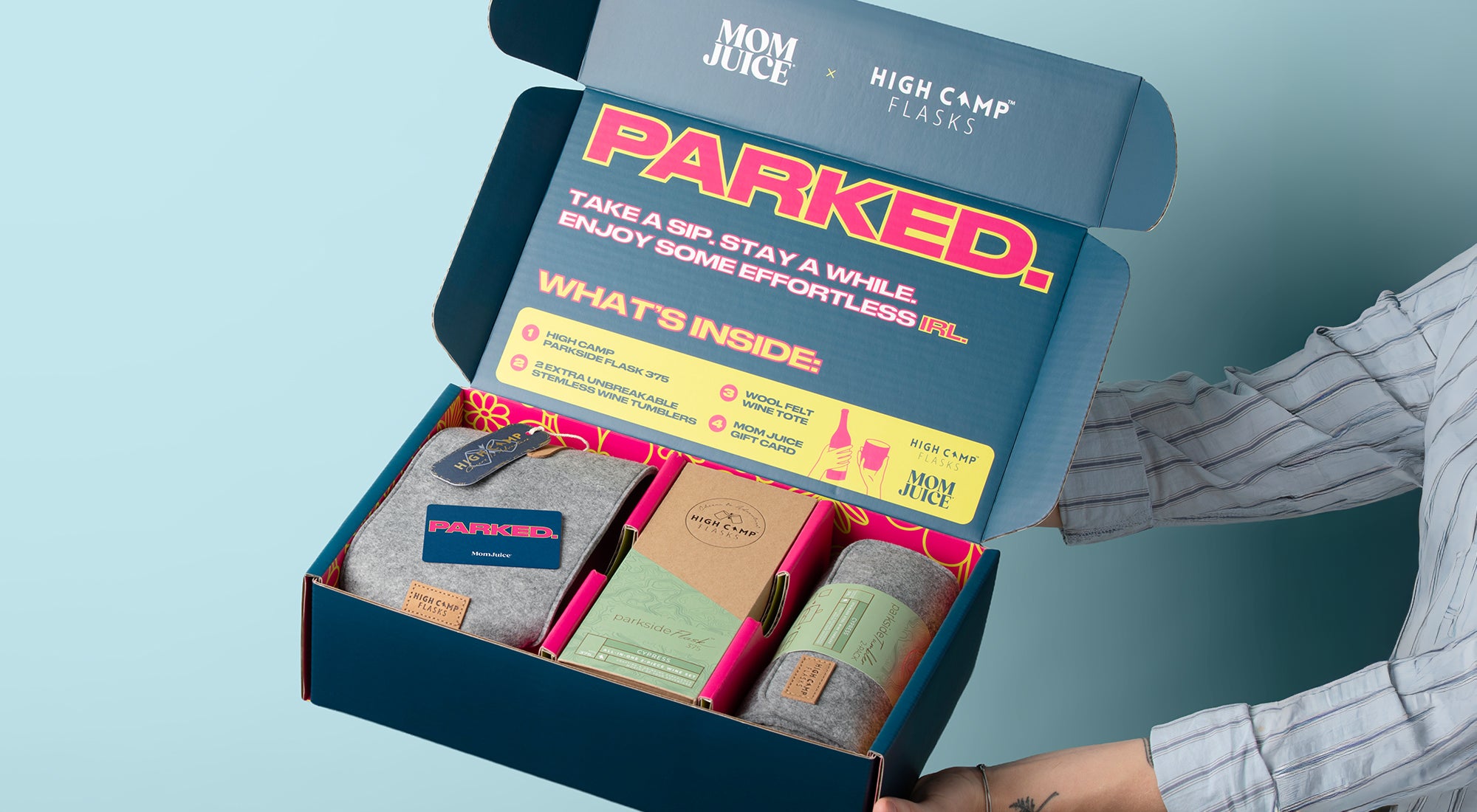 Parkside Flask disassembled product image