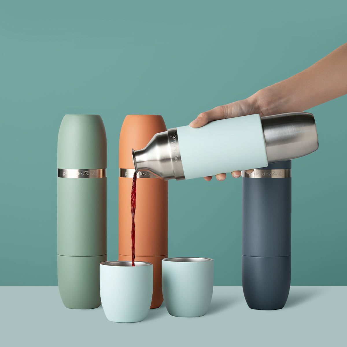 Parkside Flask disassembled product image