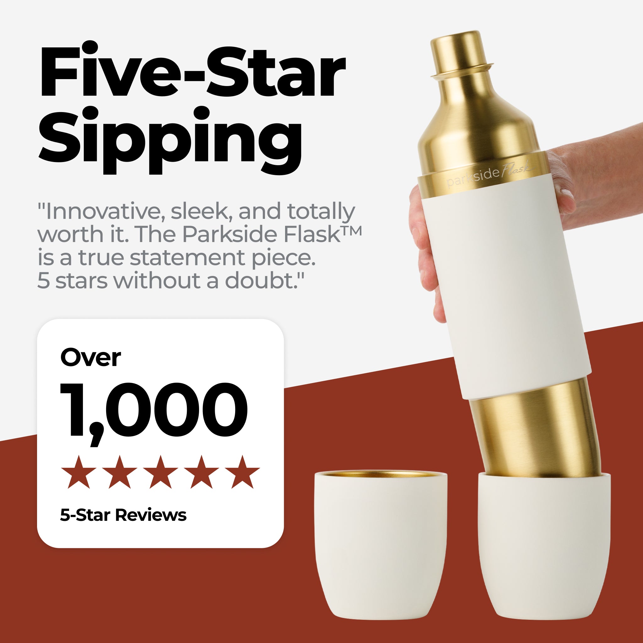 Custom Engraved Parkside Flask™ Sundown Edition