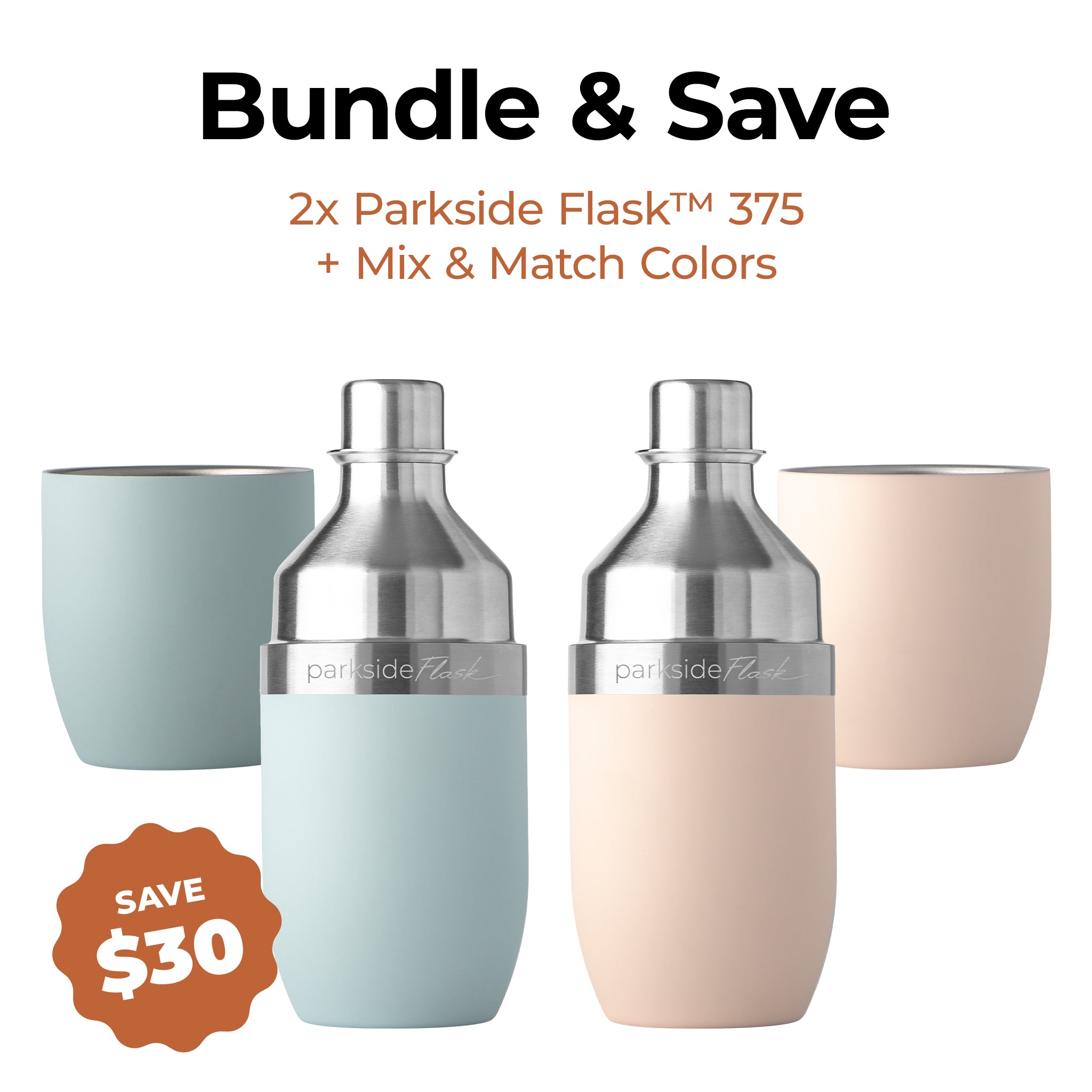 Parkside Flask™ 375 For Two Bundle