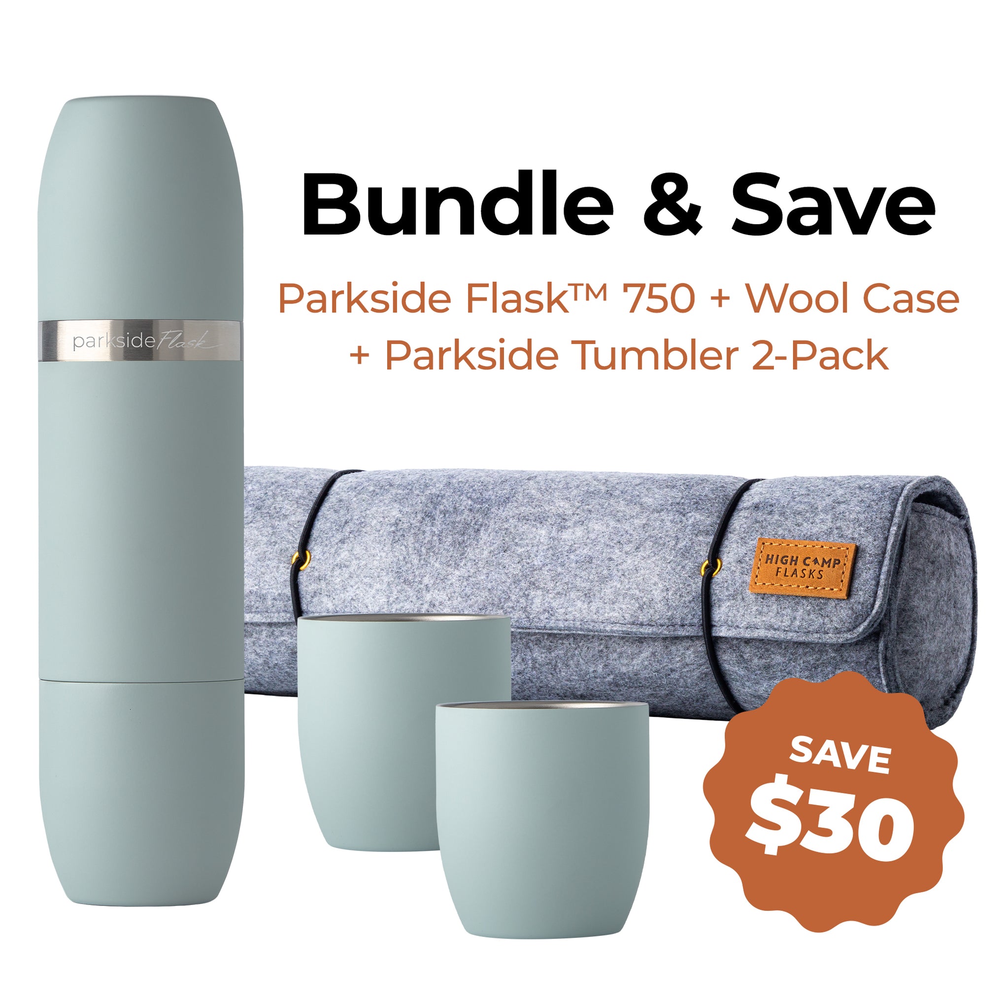 Premium Stainless Steel Flasks | High Camp Flasks