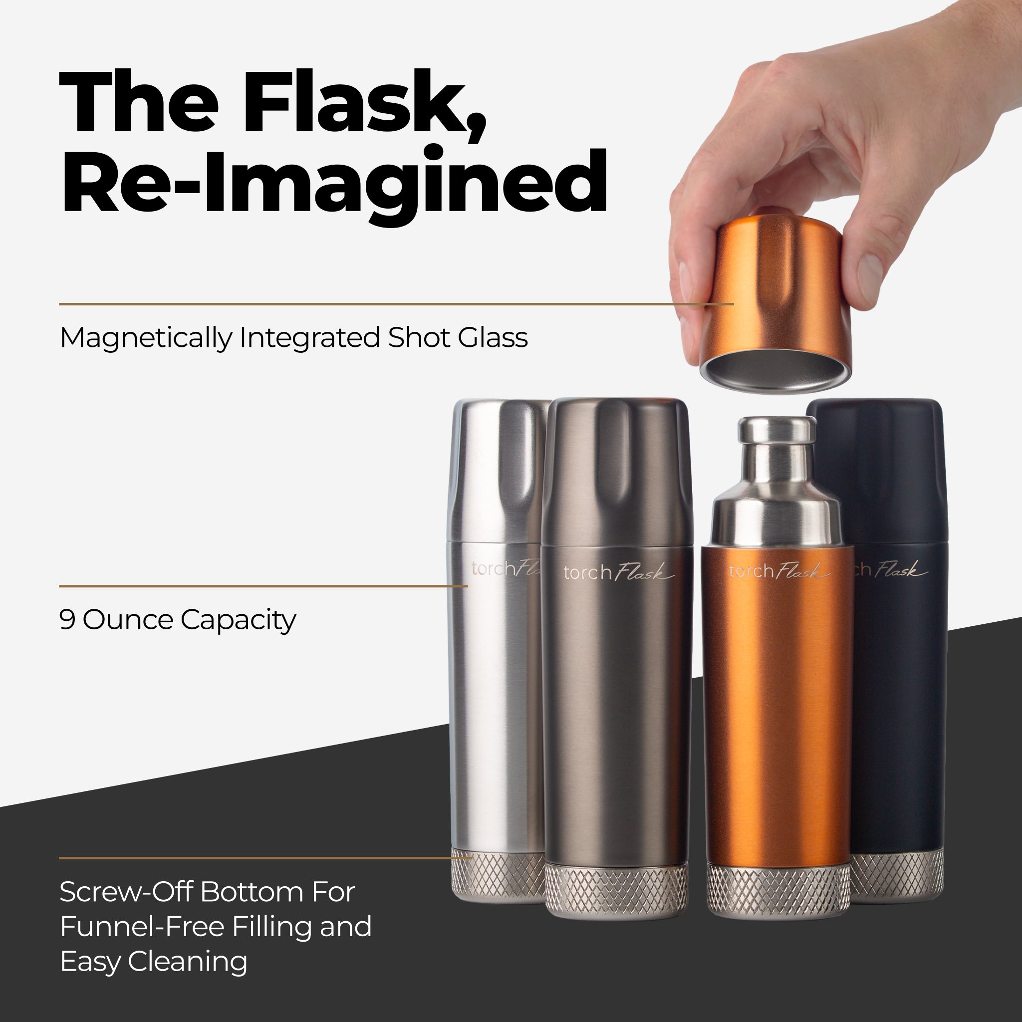 Torch™ Flask 9oz.
