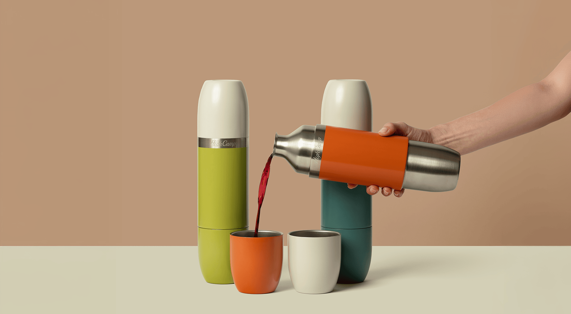 Parkside Flask disassembled product image