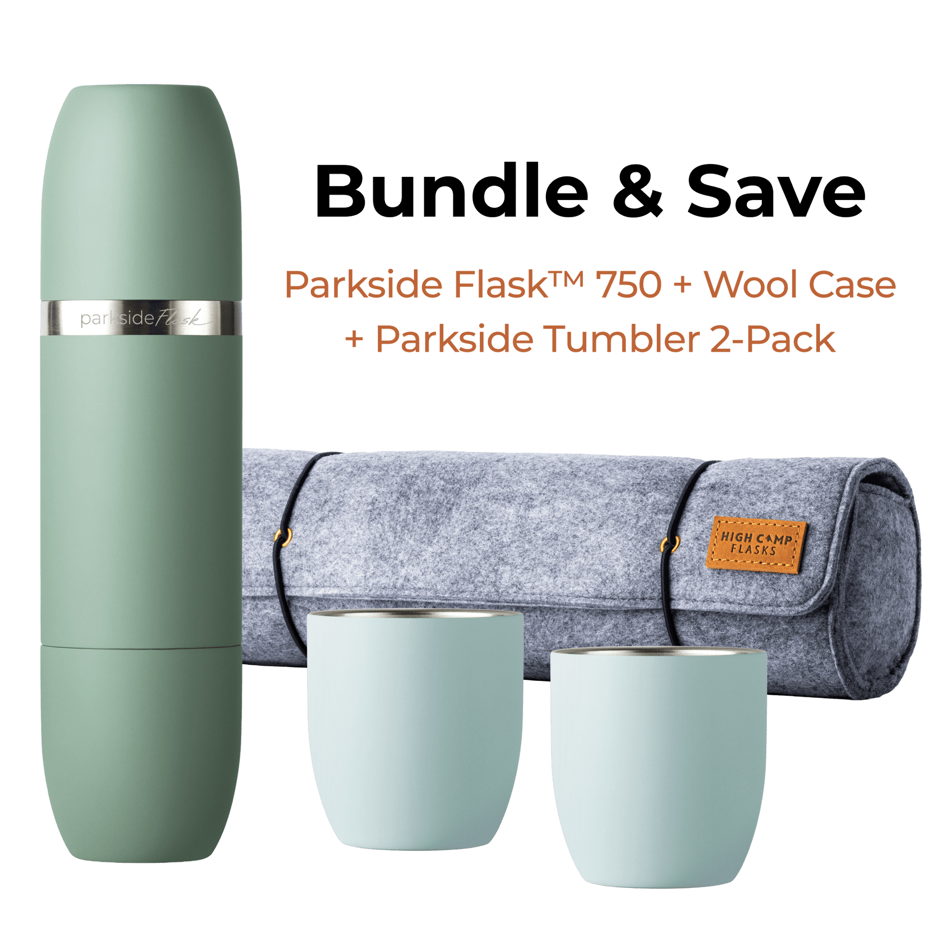Parkside Flask™ 750 Bundle - Wine Flask - Save Now | High Camp